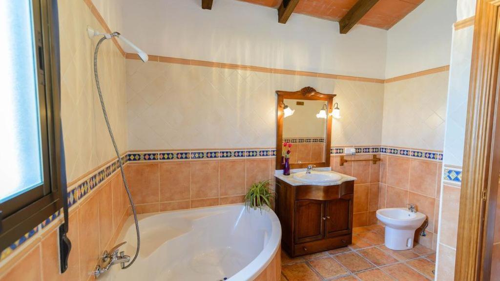 Casa Rural El Guindo Málaga Buitenkant foto